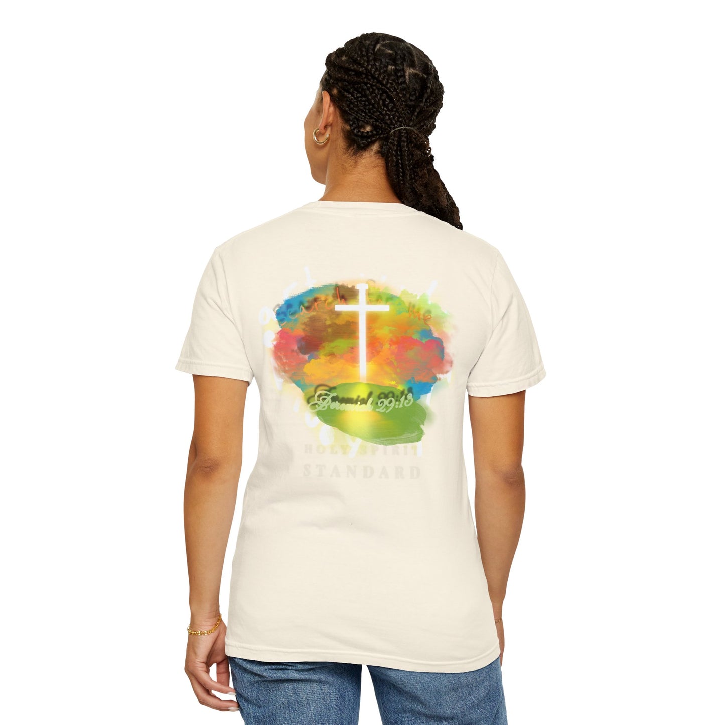 Jeremiah 29:13 Unisex Garment Dyed T-Shirt