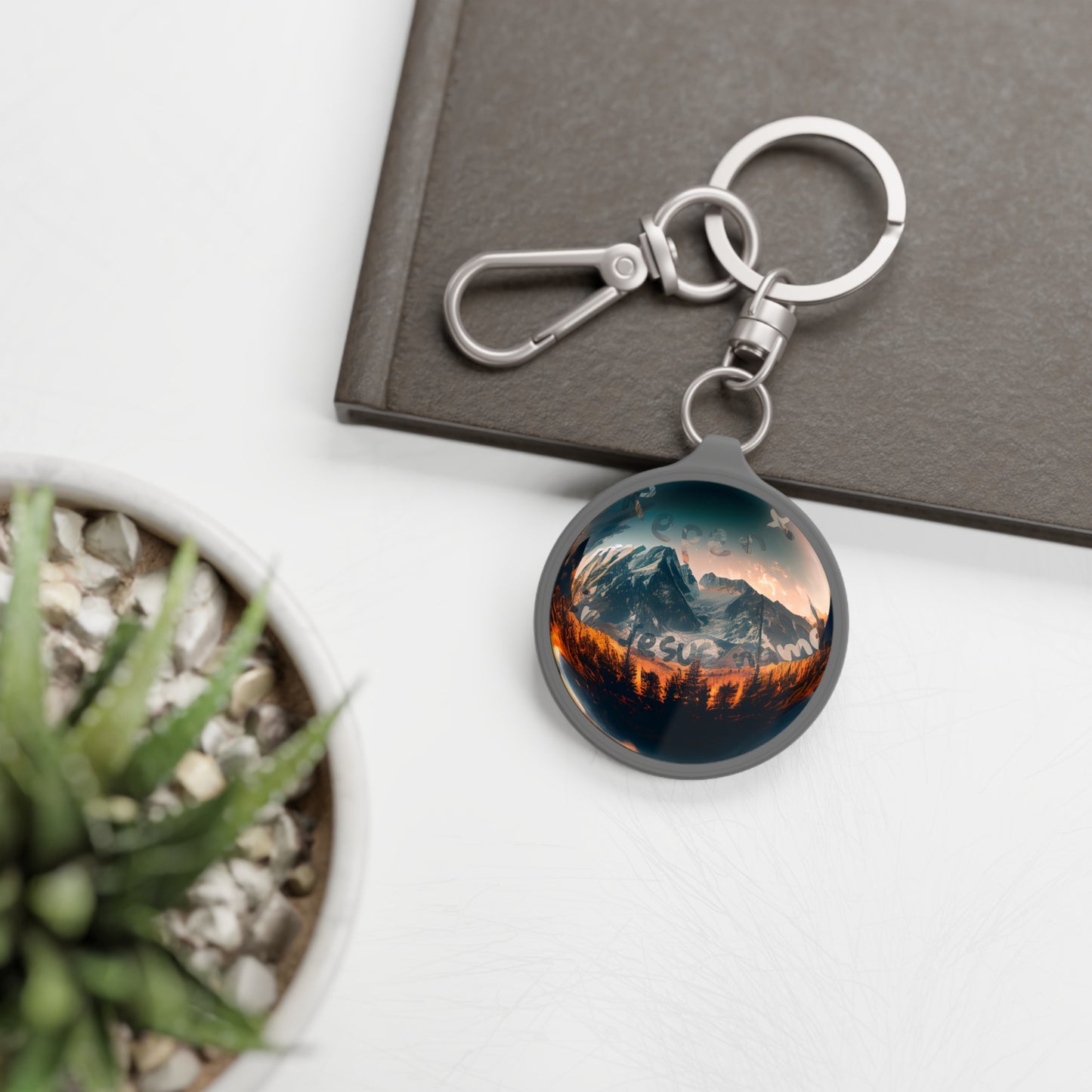 Repent Keyring Tag