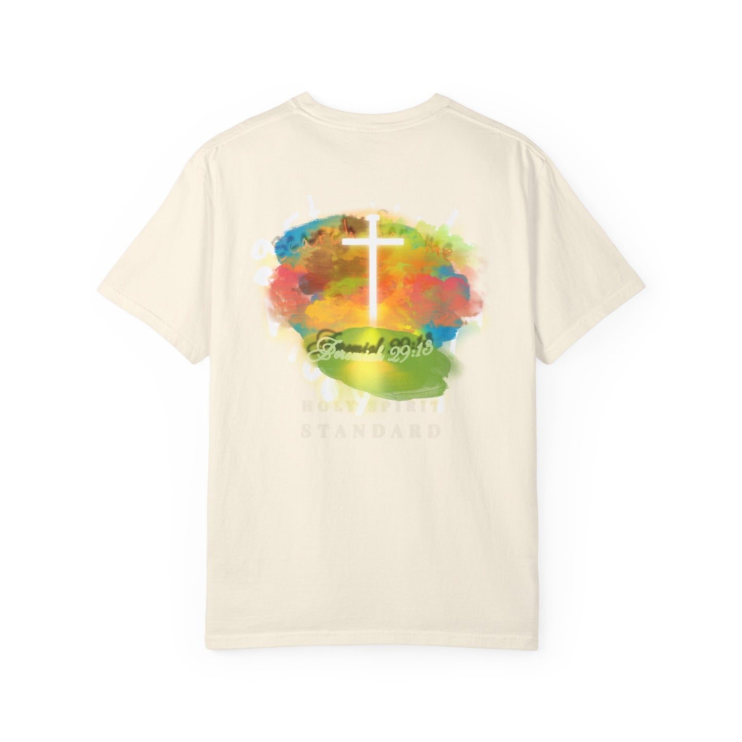 Jeremiah 29:13 Unisex Garment Dyed T-Shirt