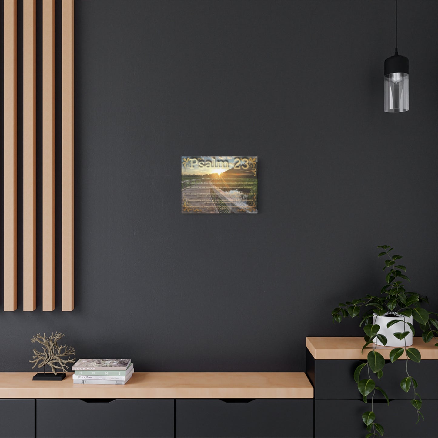 Psalm 23 Canvas Wall Art