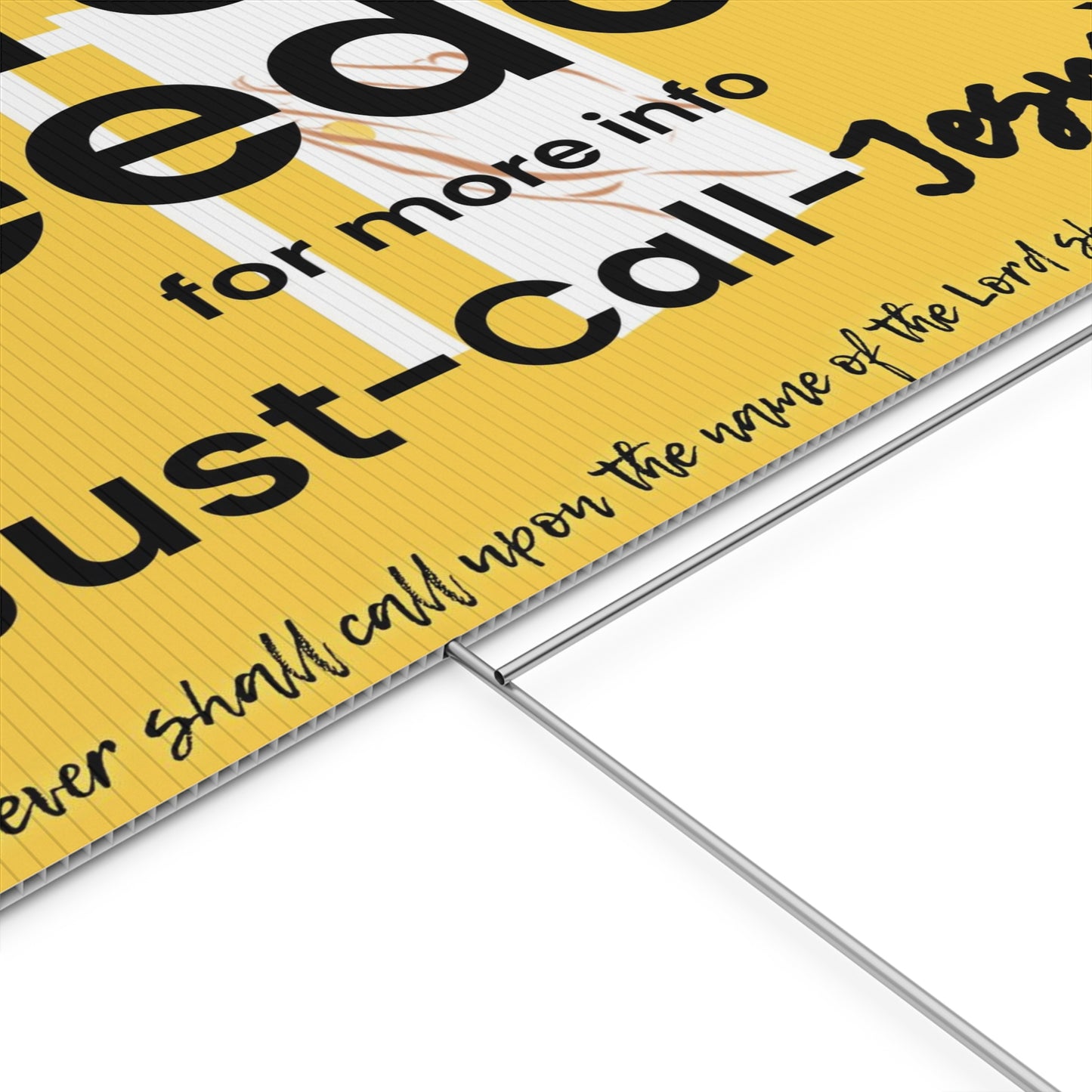 Romans 10:13 [Outreach / Yard Sign]