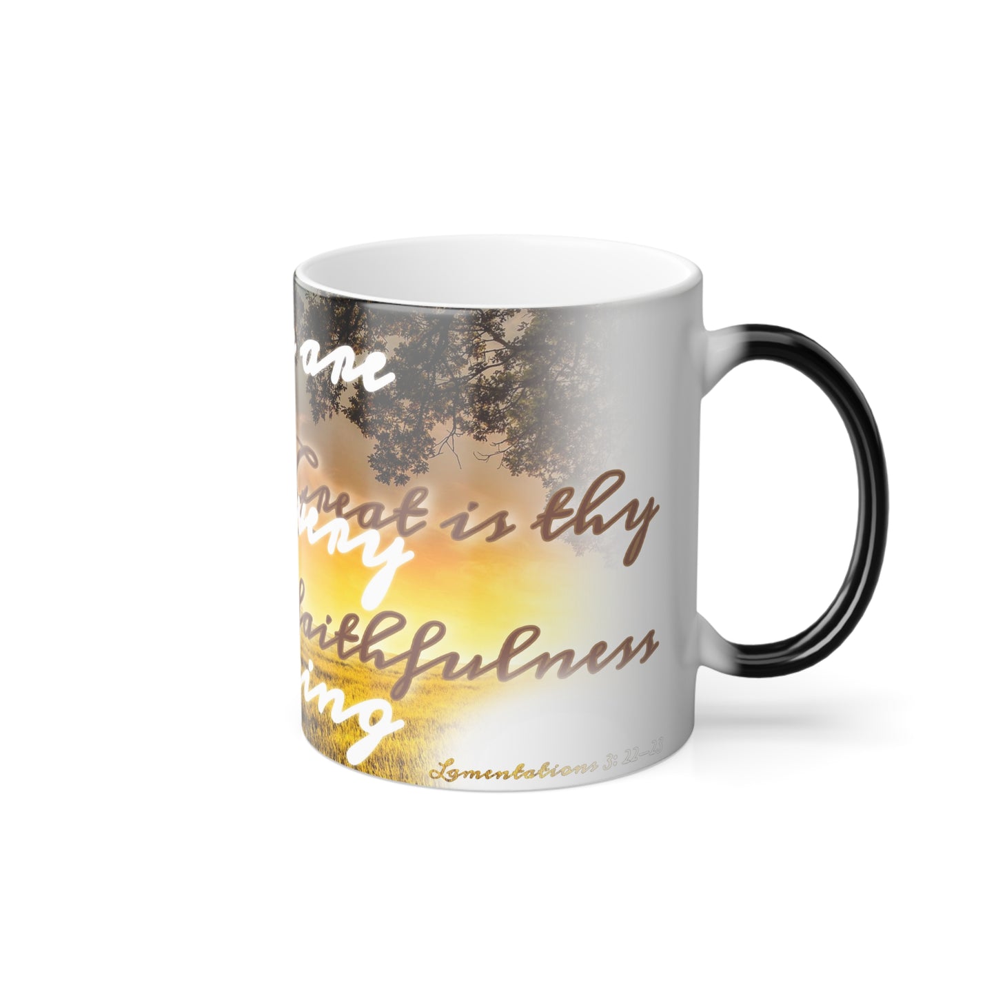 Lamentations 3: 22-23 Mug [Color Morphing]