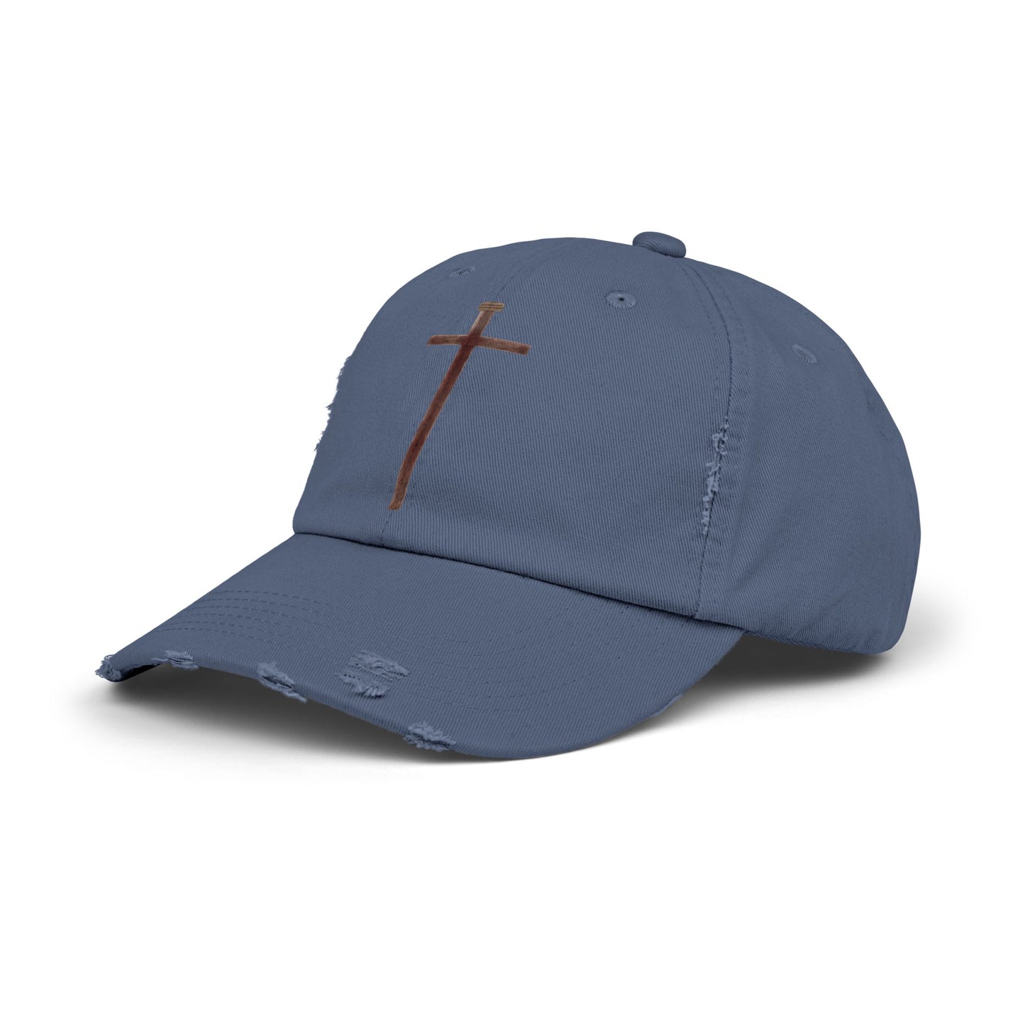 Rugged Cross Distressed Cap