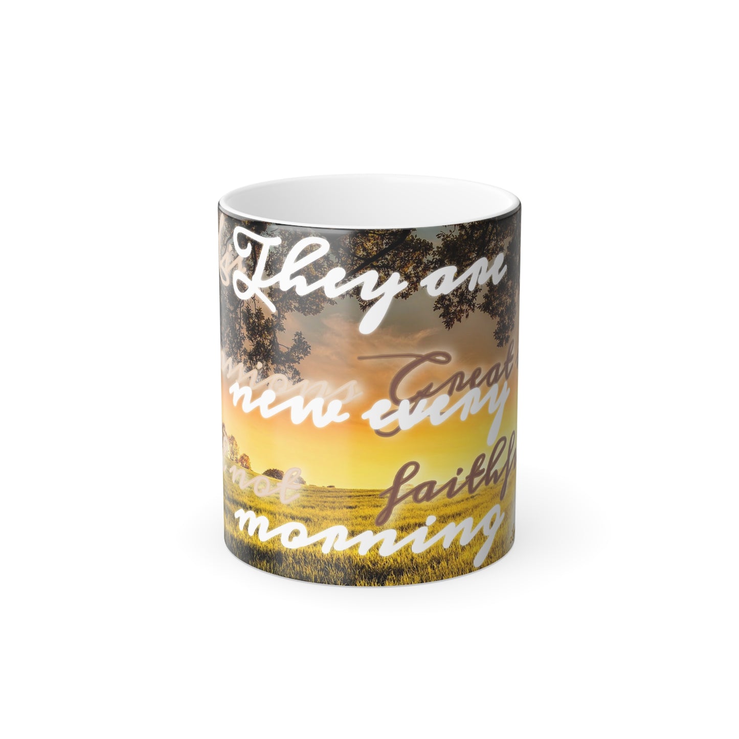 Lamentations 3: 22-23 Mug [Color Morphing]