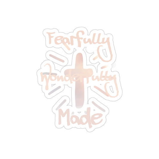 Psalm 139:14 Outdoor Sticker